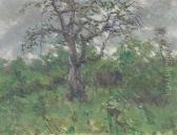 A Landscape With Tree, Spring - view 1