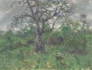 A Landscape With Tree, Spring by John Steuart Curry