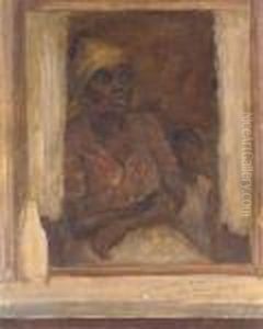 Window In Harlem by John Steuart Curry