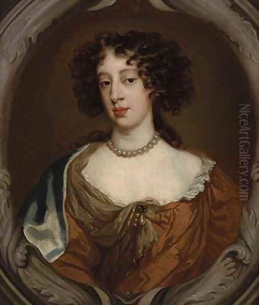 Portrait of Mary of Modena Duchess of York by Sir Peter Lely