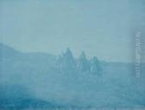 Cheyenne (return Of Scouts) by Edward Sherrif Curtis