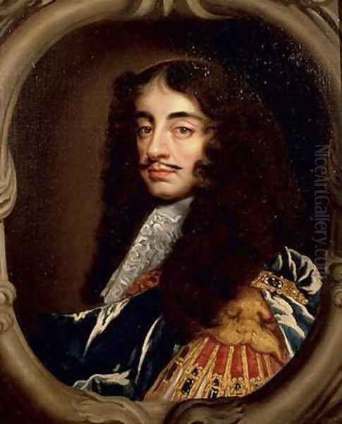 Portrait of Charles II 1630-85 - view 1