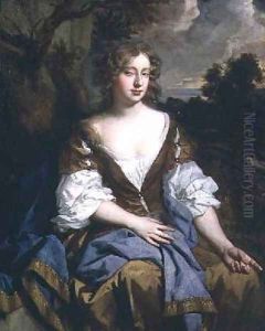 Portrait of Mary Moll Davis 1660-98 actress singer and dancer by Sir Peter Lely