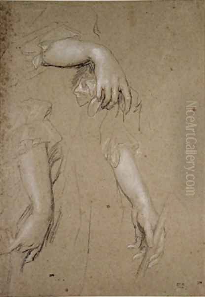Studies of Hands - view 1