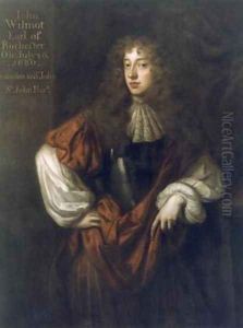 Portrait of John Wilmot 1647-80 2nd Earl of Rochester 2