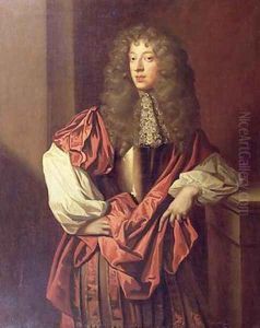 Portrait of John Wilmot 1647-80 2nd Earl of Rochester