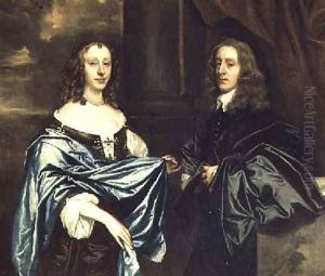 The Honourable James Herbert and his wife Jane by Sir Peter Lely