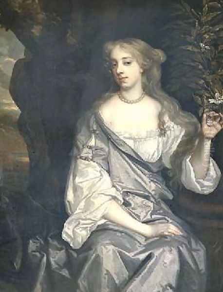 Portrait of a Lady said to be Nell Gwynne 1650-87 - view 1