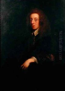 Portrait of the Poet Waller 1606-87 by Sir Peter Lely