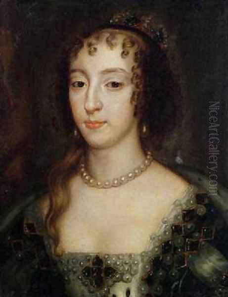 Queen Henriette Maria 1609-69 - view 1