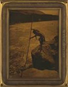The Fisherman-washham by Edward Sherrif Curtis