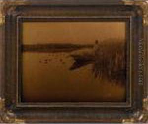 Klamath Marsh by Edward Sherrif Curtis