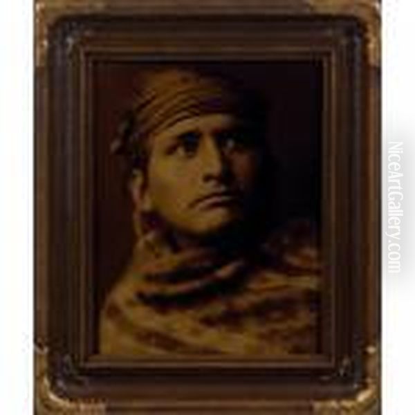 A Chief Of The Desert - Navaho - view 1
