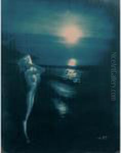 Sunset Trial by Edward Sherrif Curtis