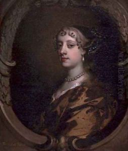 Lady Frances Savile Later Lady Brudenell by Sir Peter Lely