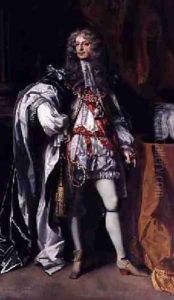 James Butler 1st Duke of Ormonde 1610-88 in Garter Robes by Sir Peter Lely