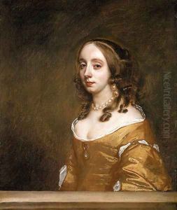Portrait of a Lady of the Popham Family by Sir Peter Lely