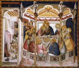 The Last Supper c. 1320 by Pietro Lorenzetti
