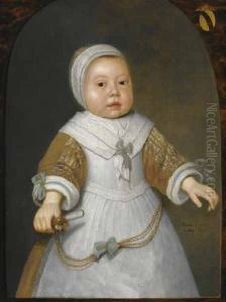 Portrait Of A One-year-old Girl Of The Van Der Burch Family, Three-quarter Length - view 1