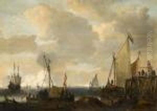 Voiliers A L'entree D'un Port - view 1