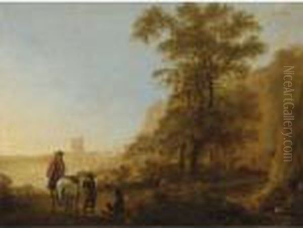 Landscape With Horsemen - view 1