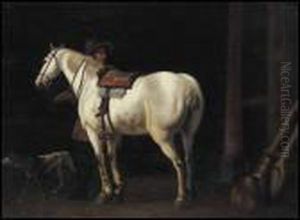 The White Horse by Aelbert Cuyp