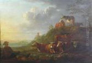 Cattle In Midday Rest by Aelbert Cuyp