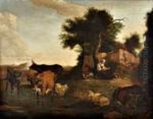 Paisagem De Pastores by Aelbert Cuyp
