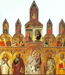 Polyptych 1320 by Pietro Lorenzetti