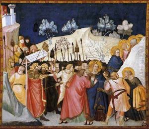 The Capture of Christ c. 1320 by Pietro Lorenzetti