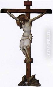 Shaped Cross c. 1325 by Pietro Lorenzetti