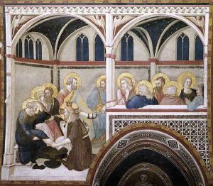 The Washing of the Feet c. 1320