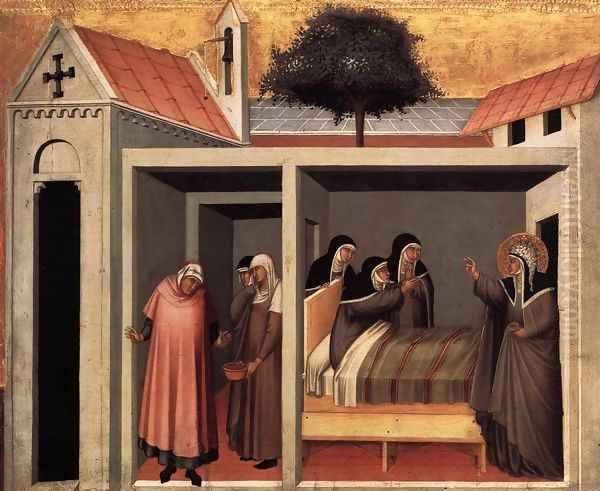 Beata Umilta Heals a Sick Nun - view 1