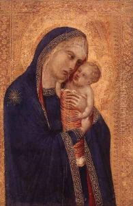 Virgin and Child by Pietro Lorenzetti