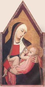 Nursing Madonna 1320-30 by Ambrogio Lorenzetti