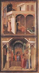 Scenes of the Life of St Nicholas c. 1332 by Ambrogio Lorenzetti