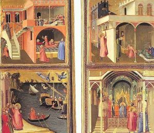 Scenes from the Life of St. Nicholas 1330 by Ambrogio Lorenzetti