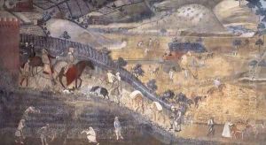 The Effects of Good Government in the Countryside (detail)