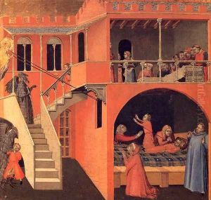 Scenes of the Life of St Nicholas by Ambrogio Lorenzetti