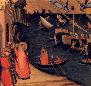 Scenes of the Life of St Nicholas 2 by Ambrogio Lorenzetti