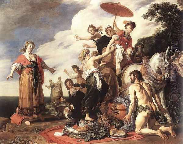 Odysseus and Nausicaa 1619 - view 1