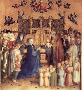 Presentation Of Christ In The Temple by Stefan Lochner