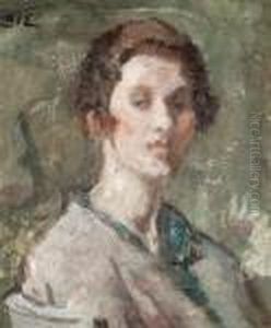 Tete De Femme by Georges dEspagnat
