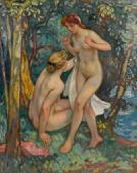 Les Deux Baigneuses - view 1