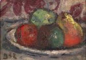Composition Aux Fruits D'automne. by Georges dEspagnat
