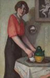 Jeune Femme A La Cruche