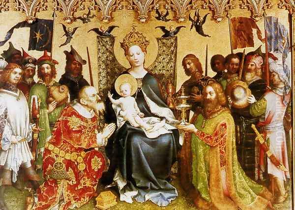 Adoration Of The Magi (central panel of the altarpiece of the Patron Saints of Cologne) - view 1