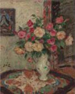 Bouquet De Fleurs by Georges dEspagnat