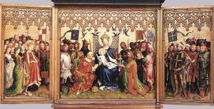 Altarpiece of the Patron Saints of Cologne by Stefan Lochner