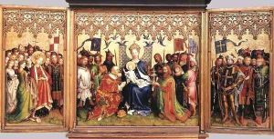 Altarpiece of the Patron Saints of Cologne 2 by Stefan Lochner